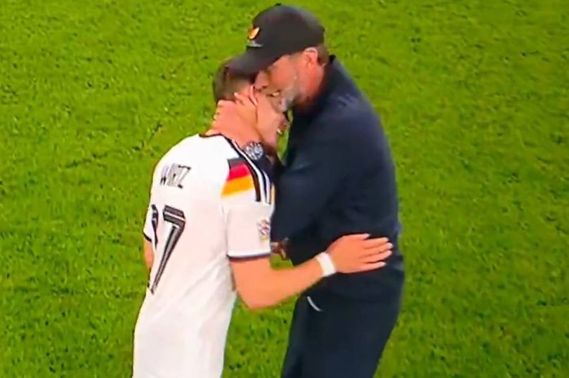 Florian Wirtz moment with Jurgen Klopp speaks volumes after Liverpool ...