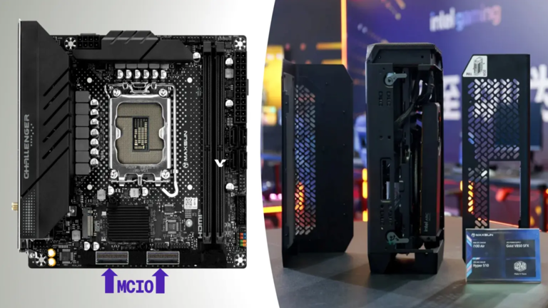 This tiny Maxsun workstation ditches the usual GPU slot
