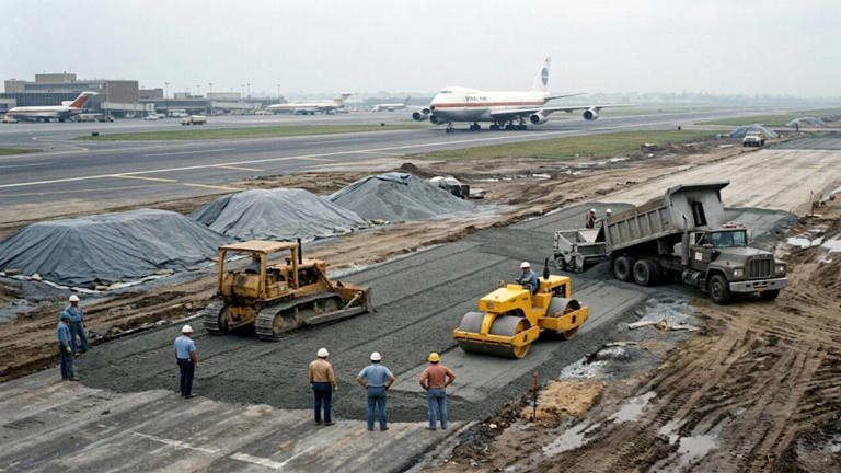 Fly ash runway base: Newark engineers turn coal waste into durable ...