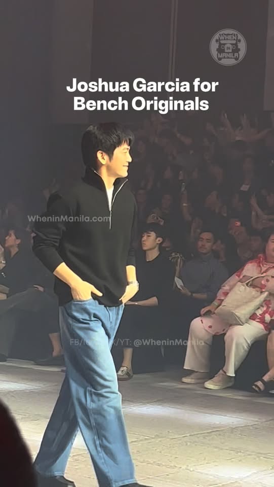 Joshua Garcia brings his signature style to the Bench Originals runway