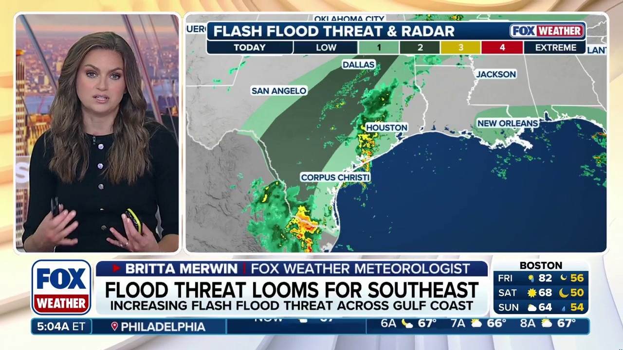 Texas in bull’s-eye of flood threat as 50M from Southern Plains to East ...