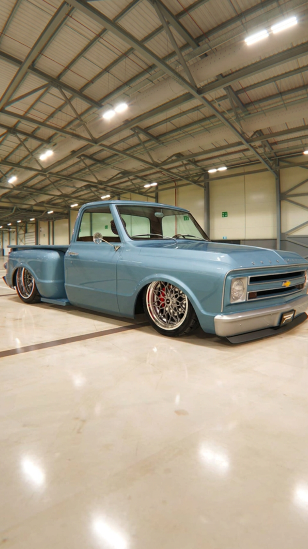 Classic C10 style meets a refined modern truck design