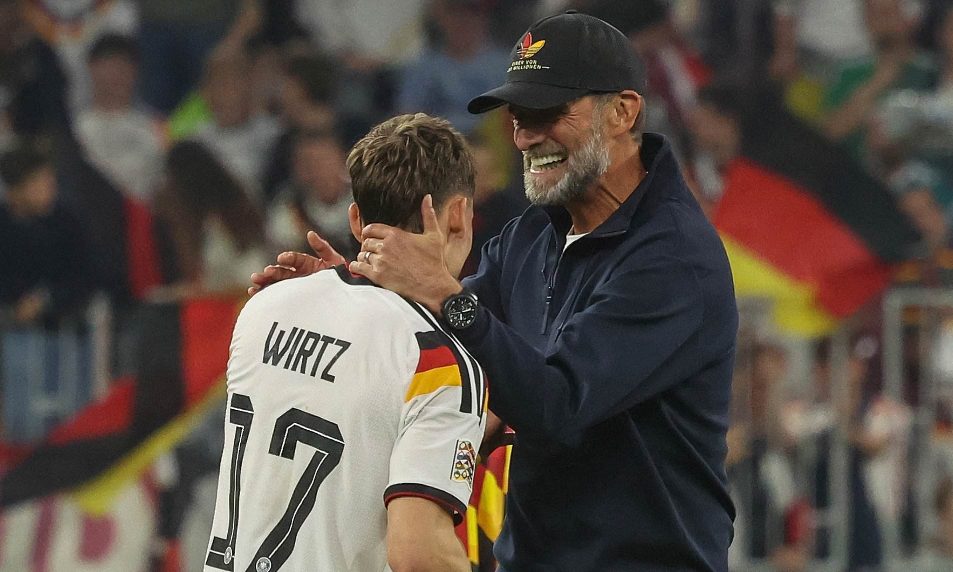 Jurgen Klopp hails Florian Wirtz after struggling £116m star's superb ...