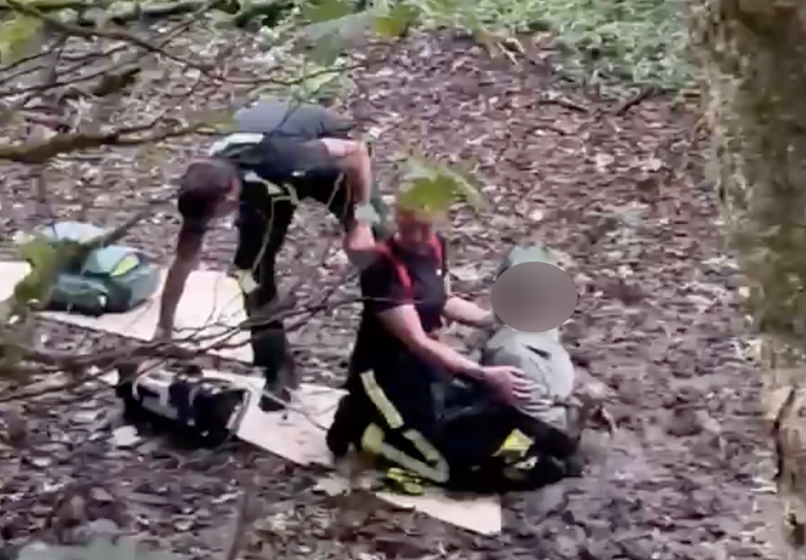 Arsenal fan storms out after defeat and ends up saving woman's life