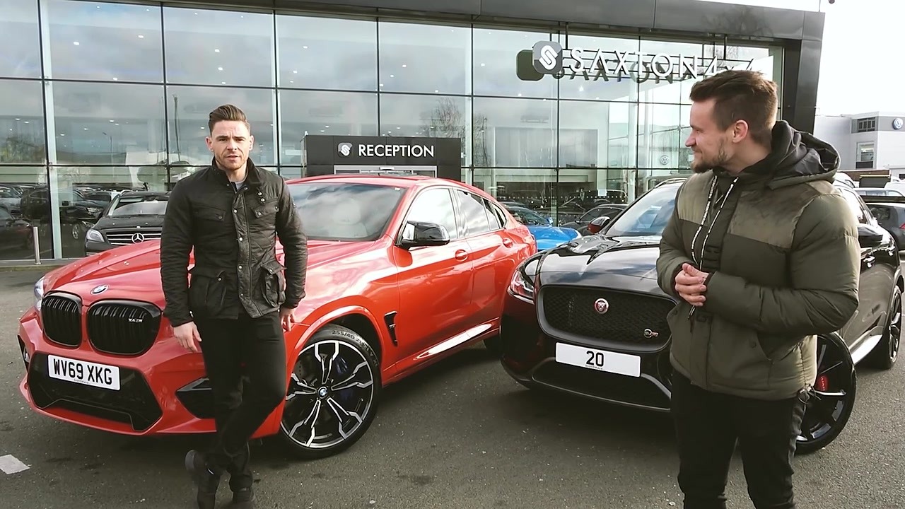 Comparing the BMW X4M Competition and Jaguar F-Pace SVR performance SUVs