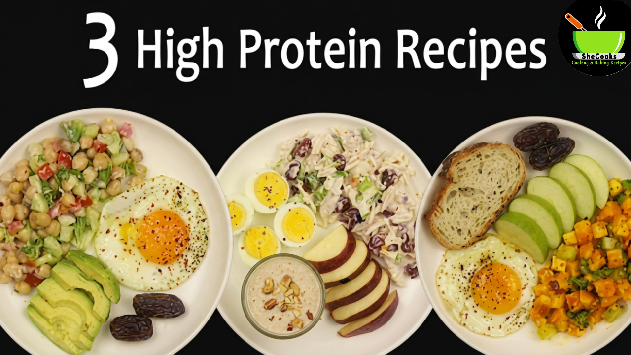 Three protein rich recipes for satisfying meals