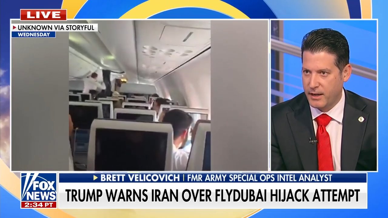 Trump suggests Iran is linked to attempted Flydubai hijacking as flight ...