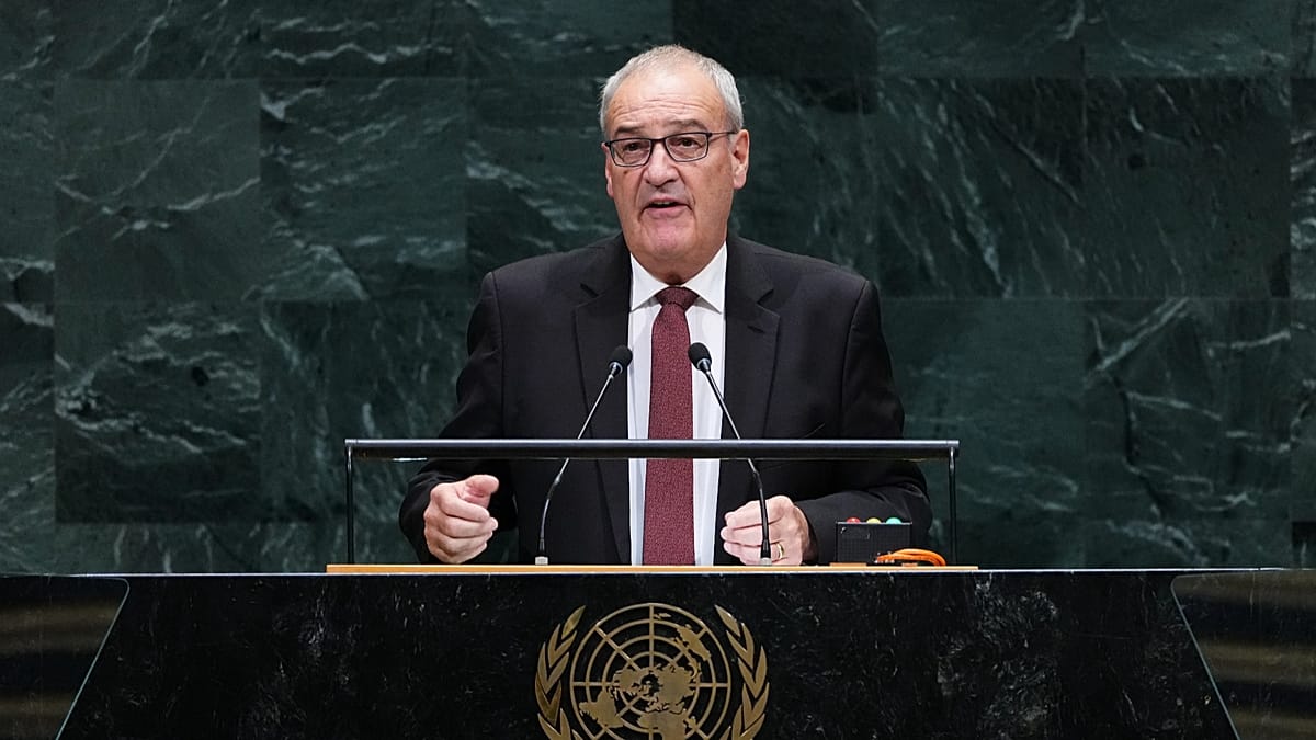 Switzerland's president Guy Parmelin says he will quit government at ...