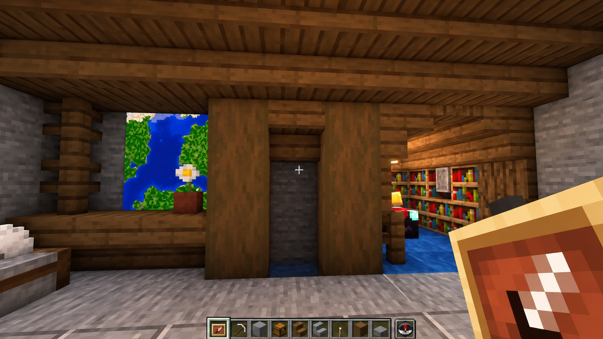 How to build a hillside survival base in Minecraft