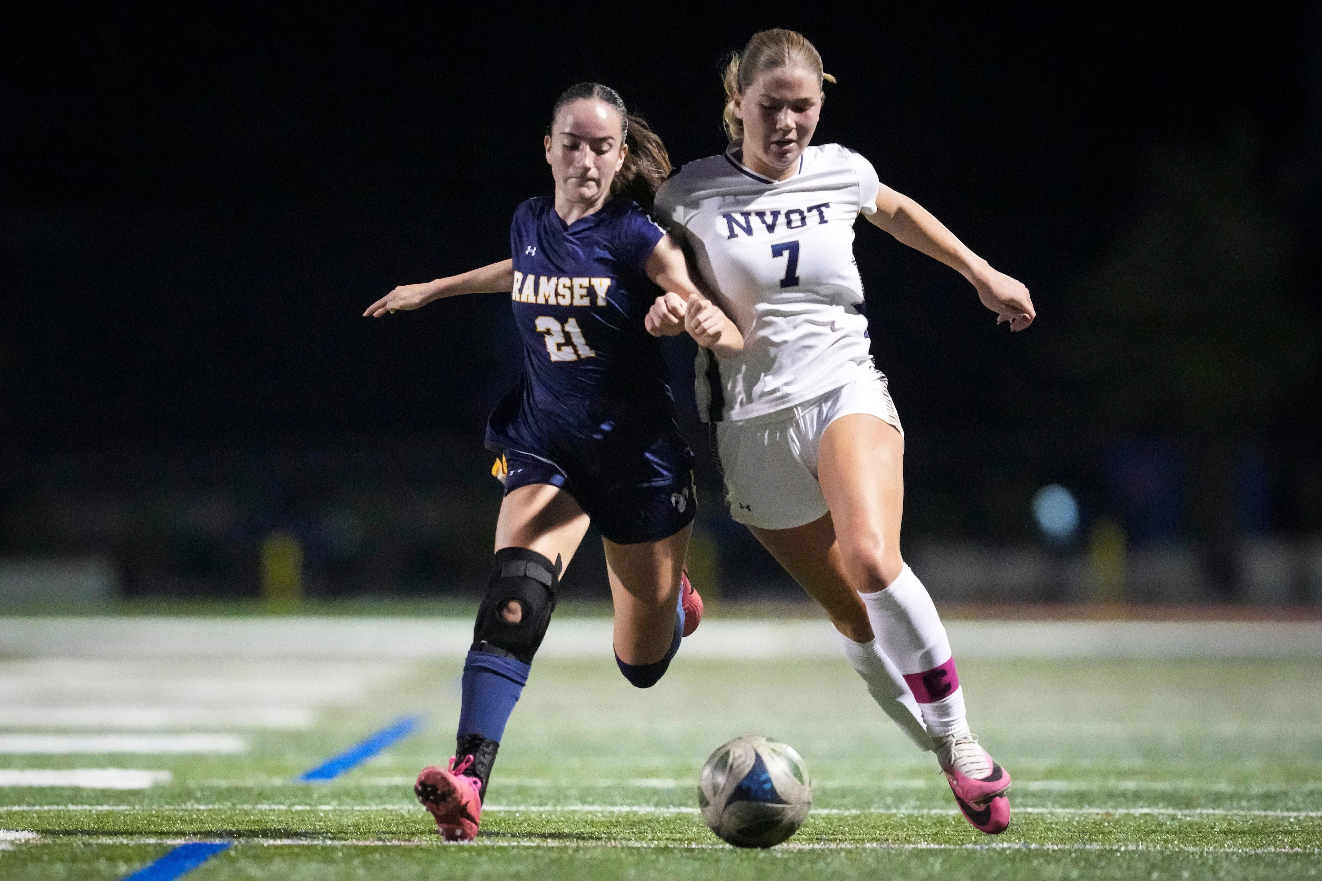 Ramsey and Immaculate Heart girls soccer advance to county final