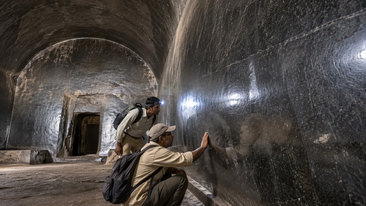 They thought India’s Barabar Caves were 2,300 years old... then they ...