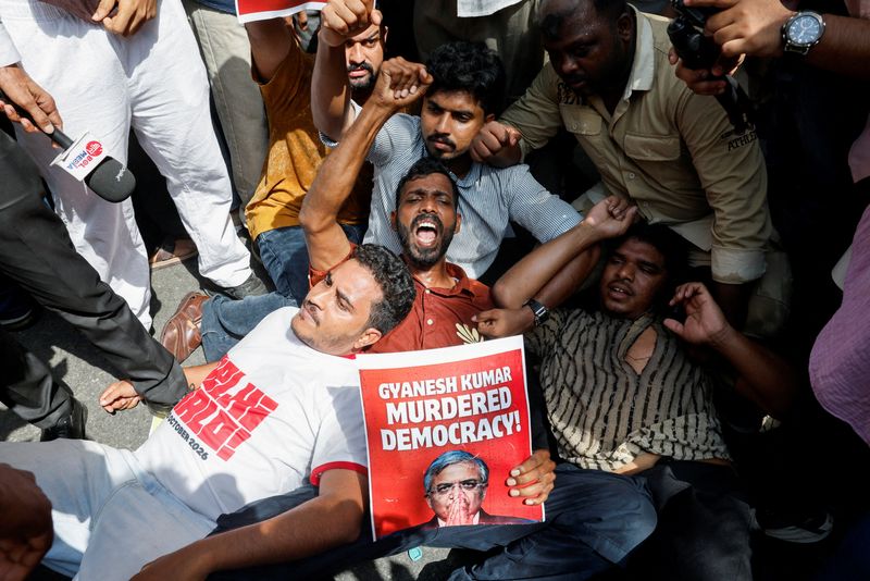 Hundreds from India's Gen Z-led 'cockroach' party protest, seek ...