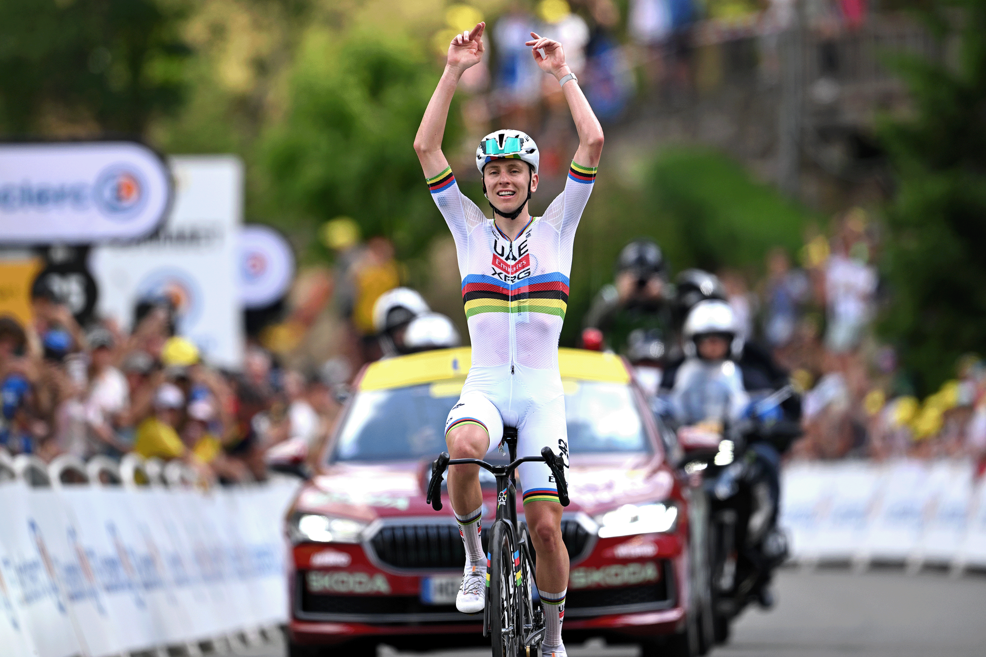 I'm getting better each day after the crash – Tadej Pogačar provides ...