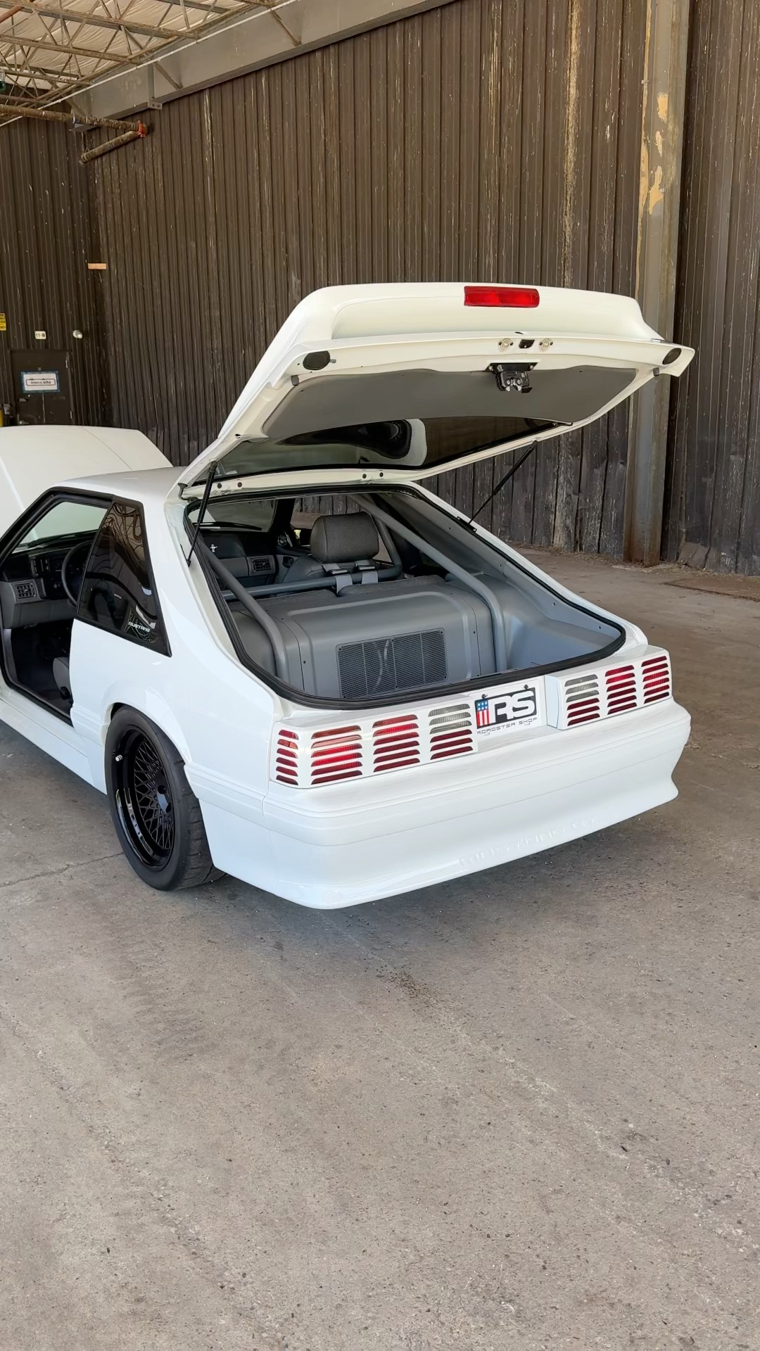 This Foxbody Mustang gets a high revving NASCAR heart
