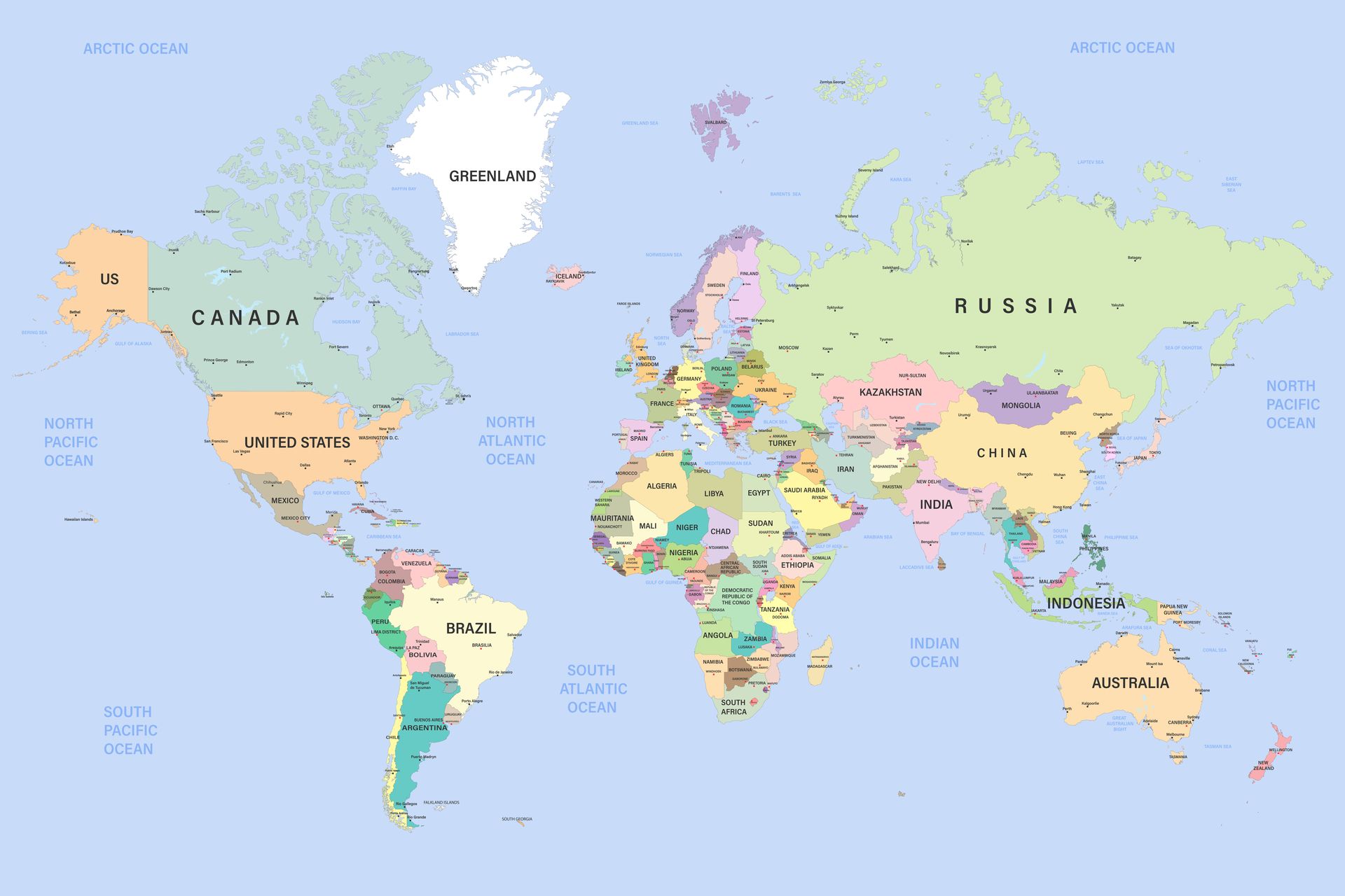Geography quiz: are you an expert on countries around the world?