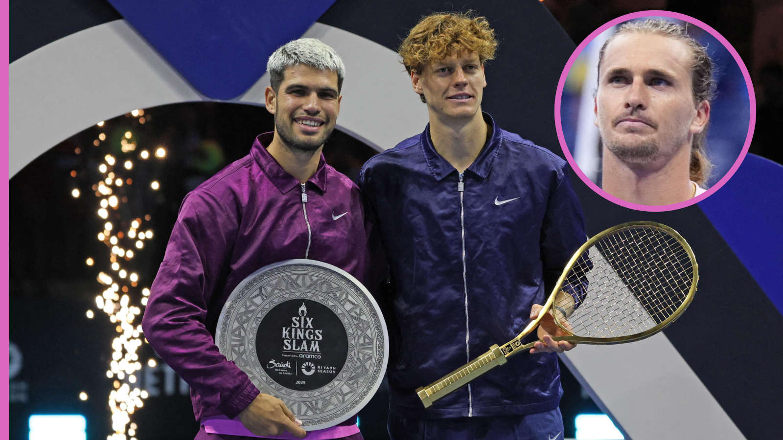 Alexander Zverev gets nightmare draw at Six Kings Slam with Jannik ...