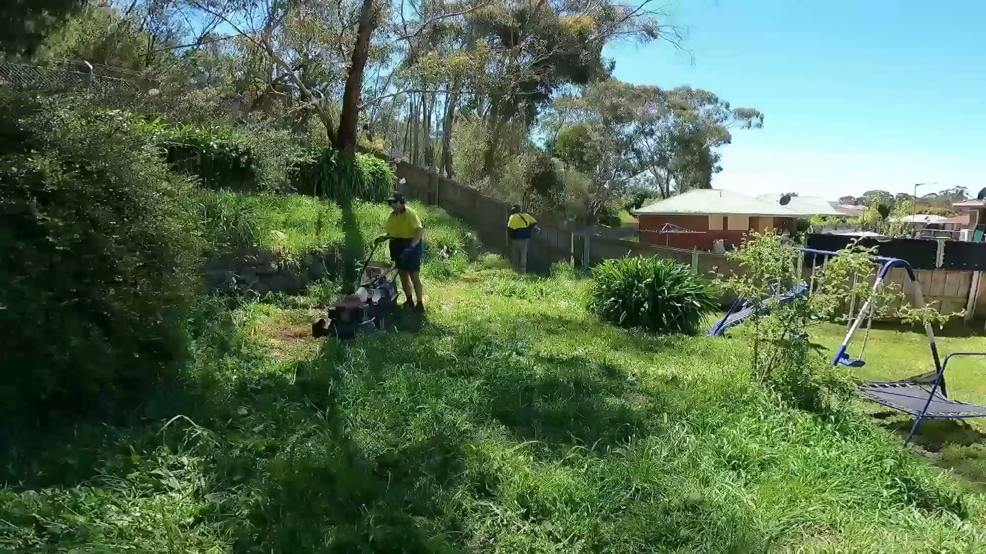 I transformed a disaster zone garden 🌿