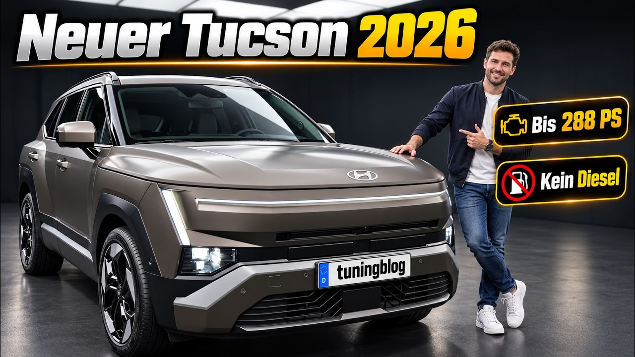 2027 Hyundai Tucson: Das ist die neue 5. Generation mit 288 PS