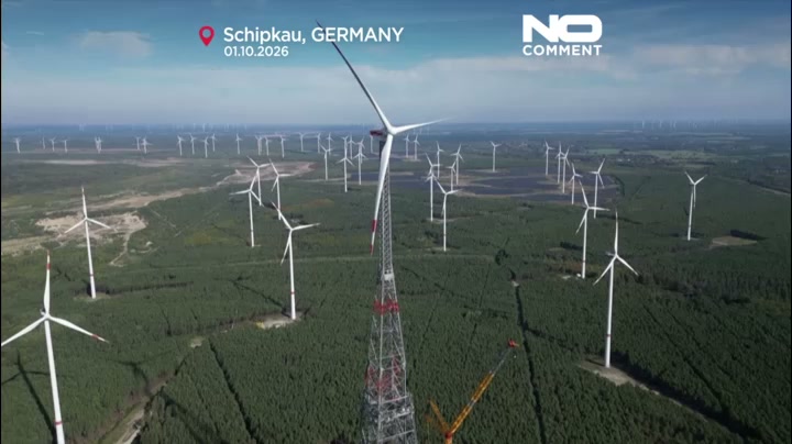 World's tallest wind turbine rises to 365 metres in Germany