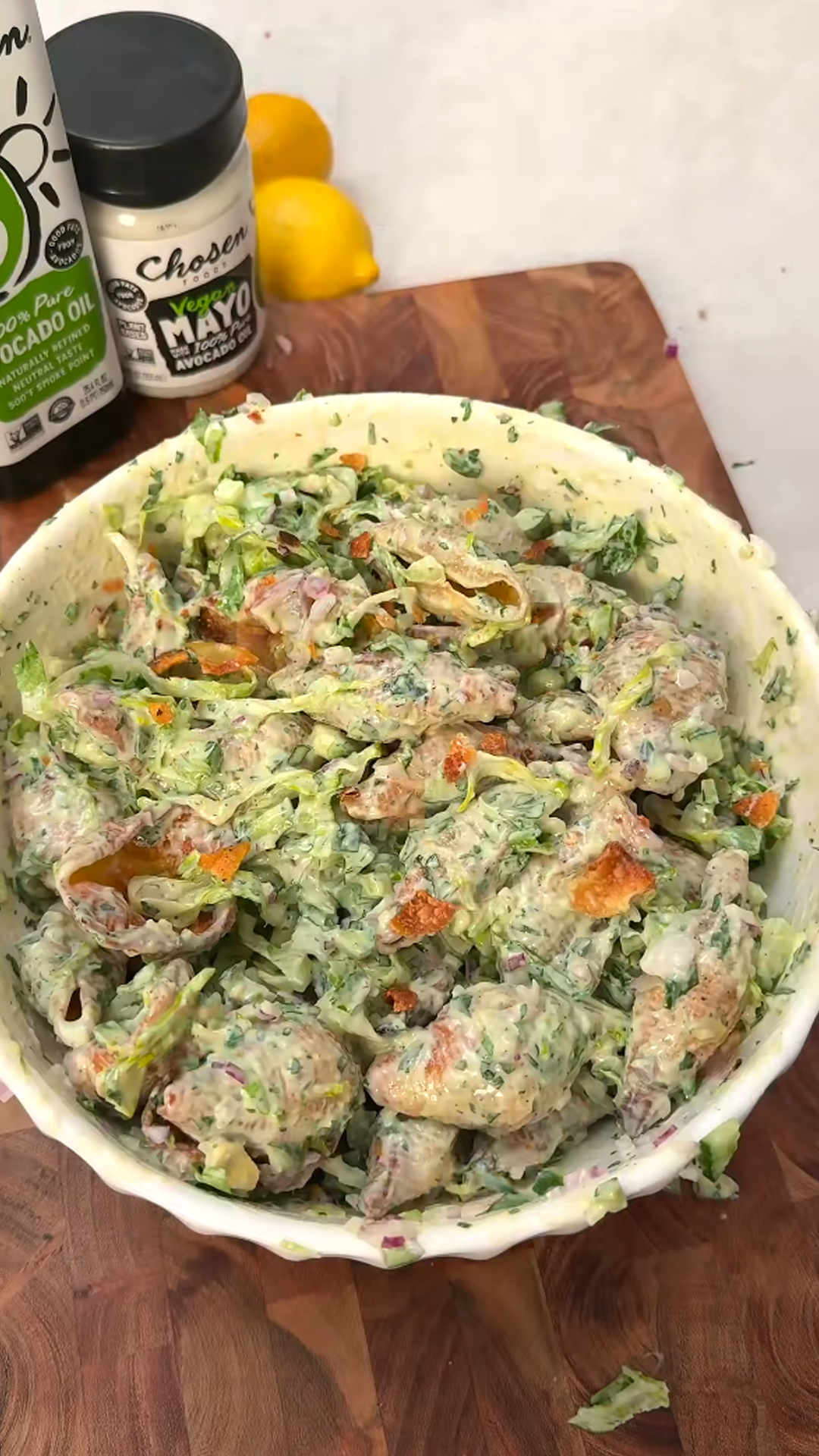 Crispy baked shells take pasta salad to next level