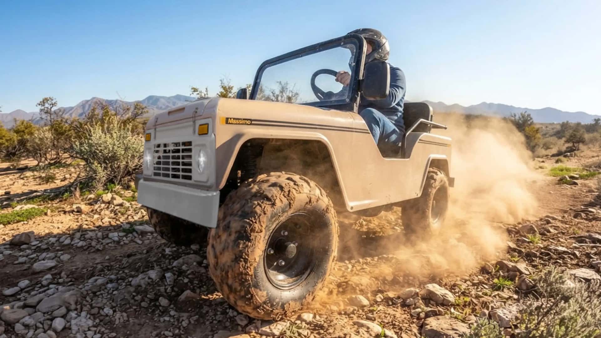 This tiny $3,000 truck is an off-road go-kart for teenagers with Bronco ...