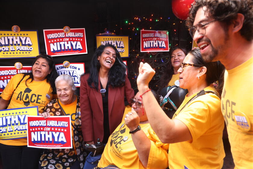 Bass and Raman court Latino voters as LA mayor's race comes down to the ...