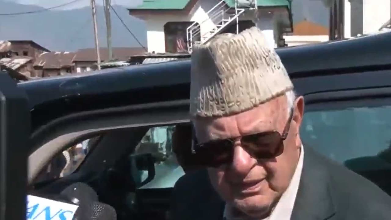 Farooq Abdullah accuses BJP of wanting to enslave people of J&K