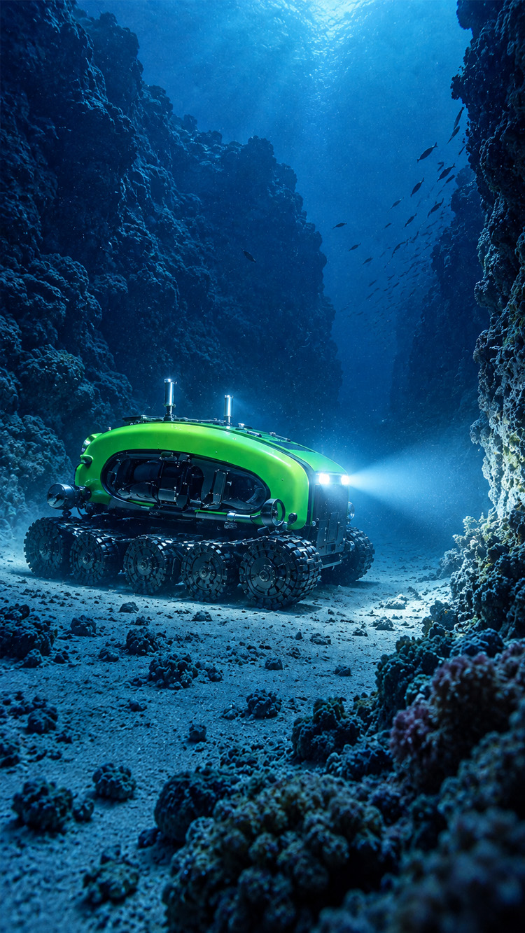 Deep sea submarine adventure reaches 500 meters