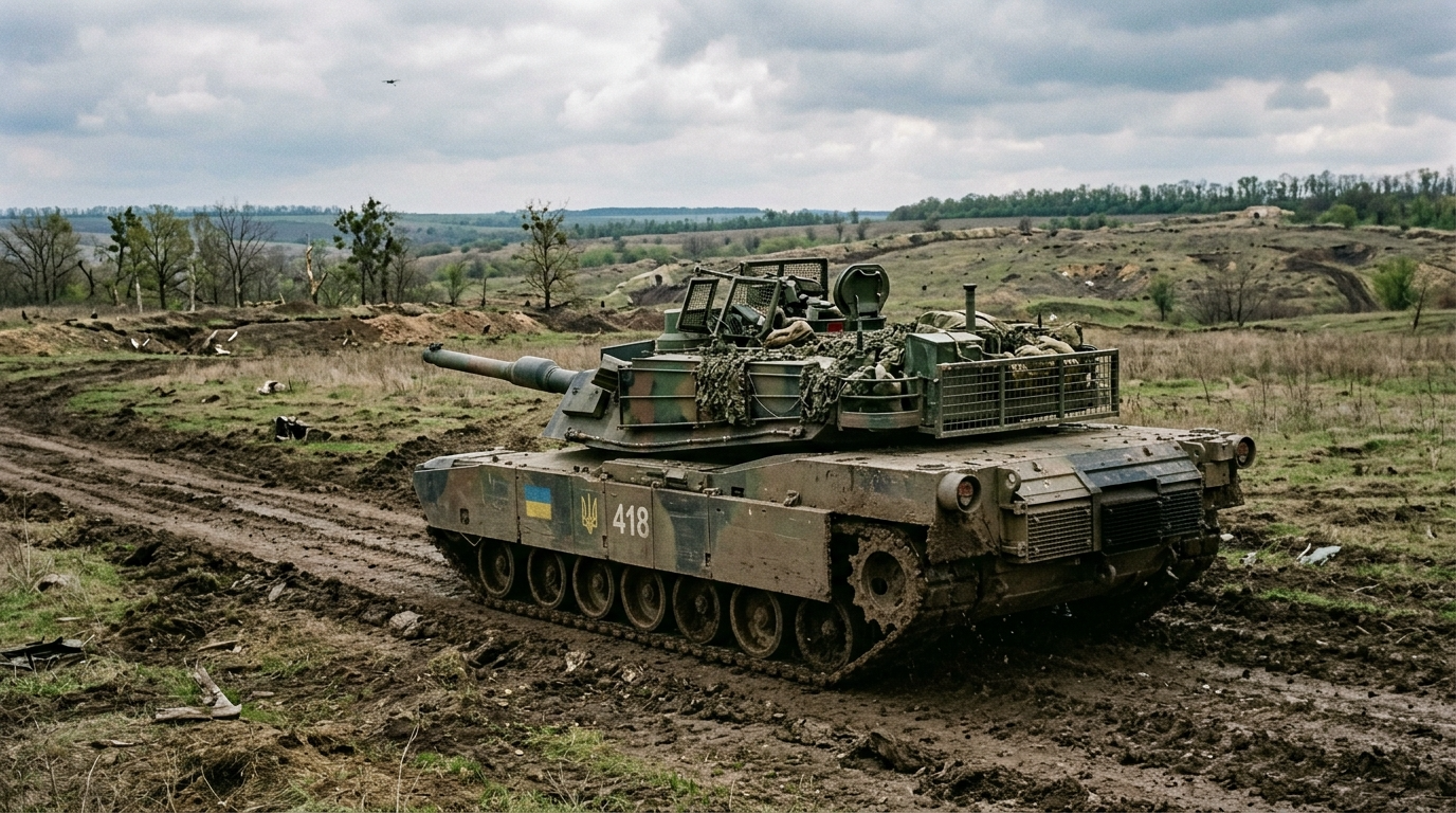 Why Abrams in Ukraine Are Being Used as Single Tanks