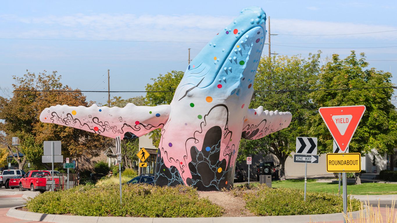 Salt Lake City to celebrate the 9th & 9th whale's new look