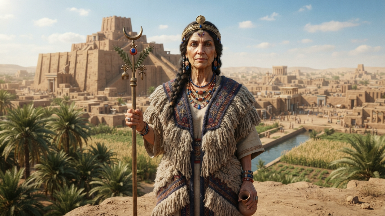 Ninhursag, the mother goddess of Mesopotamian mythology