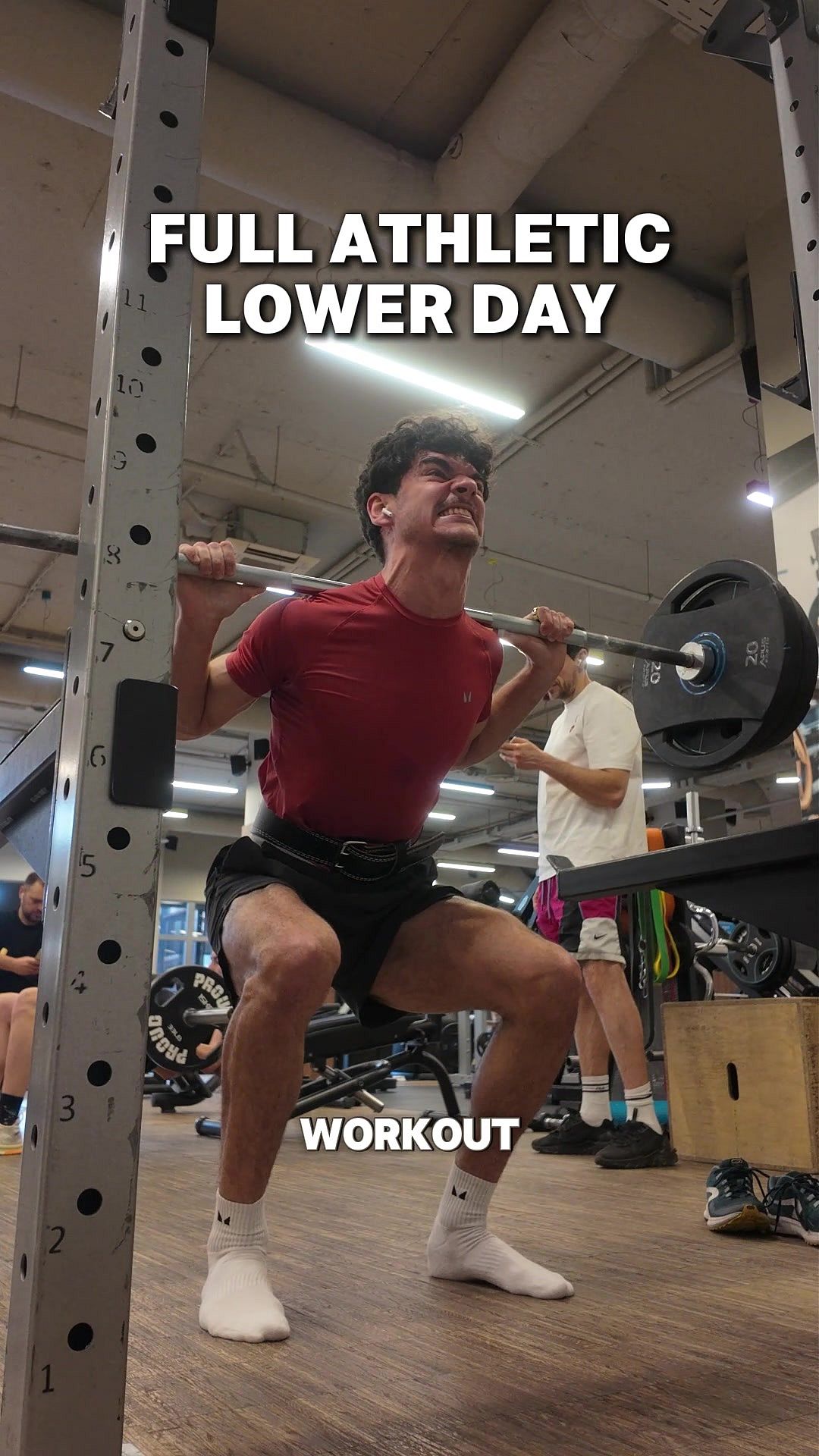 Lower body strength workout to build power speed and athletic performance