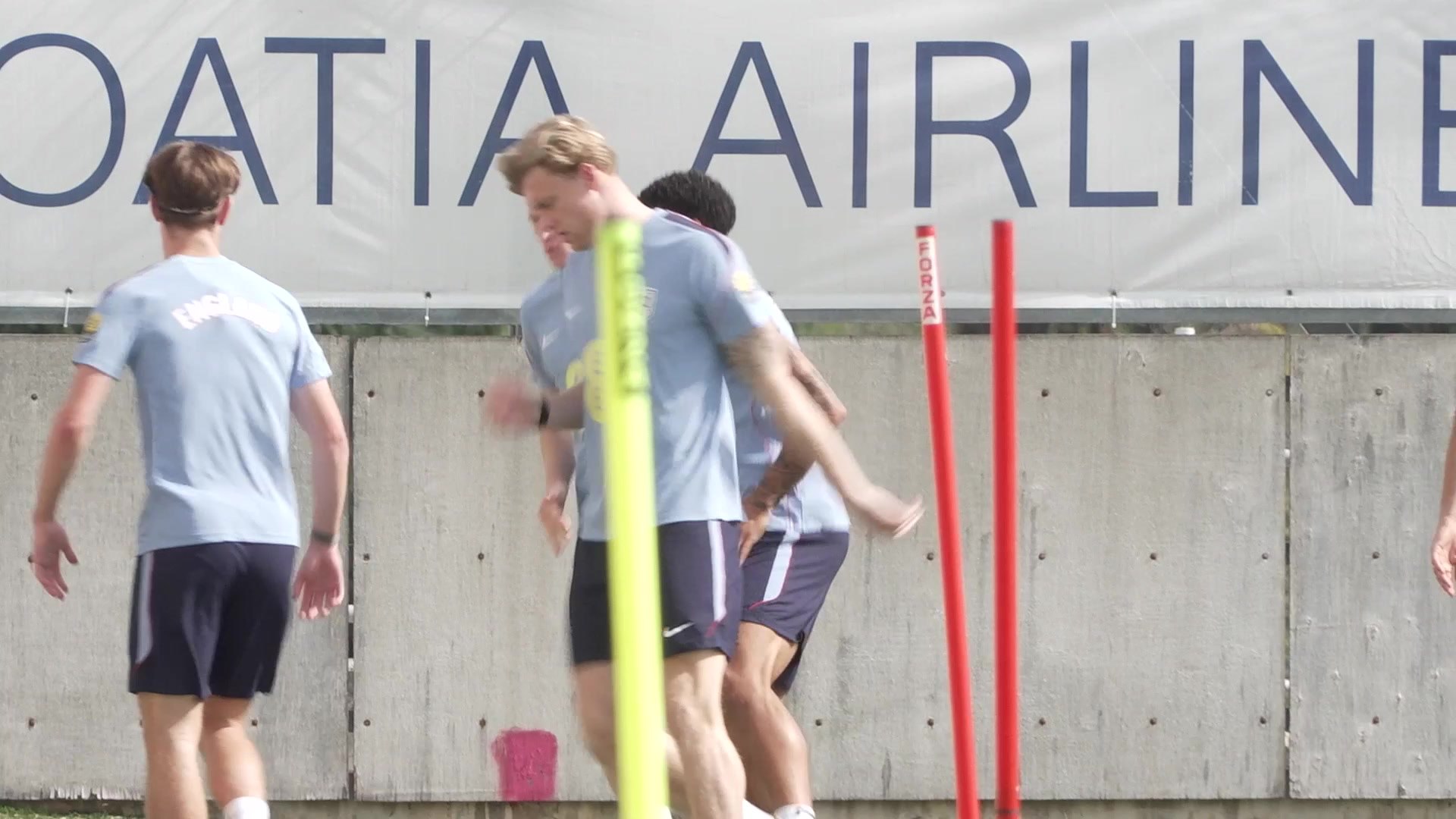 England prepare for Nations league game at Croatia