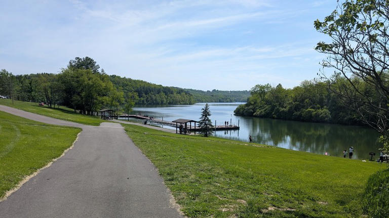 This scenic lake park nestled in western Pennsylvania is a fishing and ...