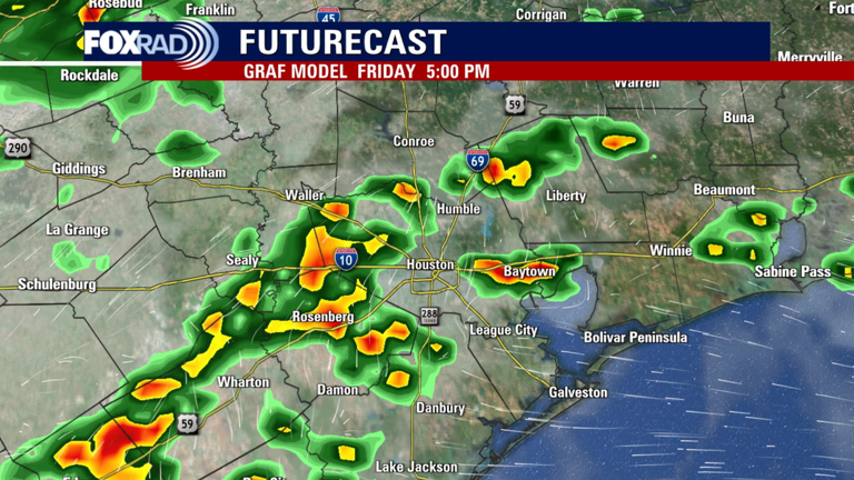 Houston weather: Storm alert due to heavy rain chances, flood watch in ...