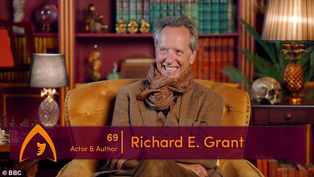 Richard E Grant is already hailed an 'icon' as Celebrity Traitors fans ...