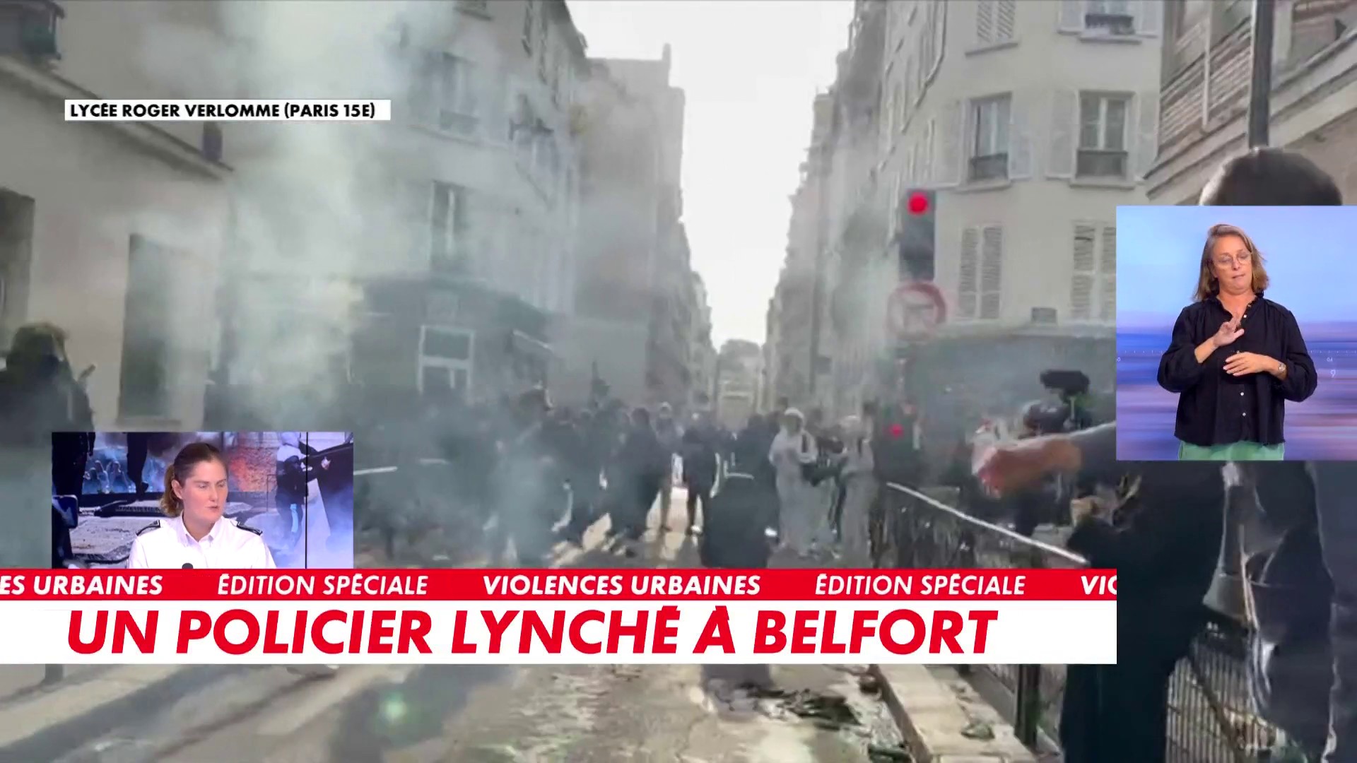 Blocus des lycées : le point de la porte-parole de la police nationale