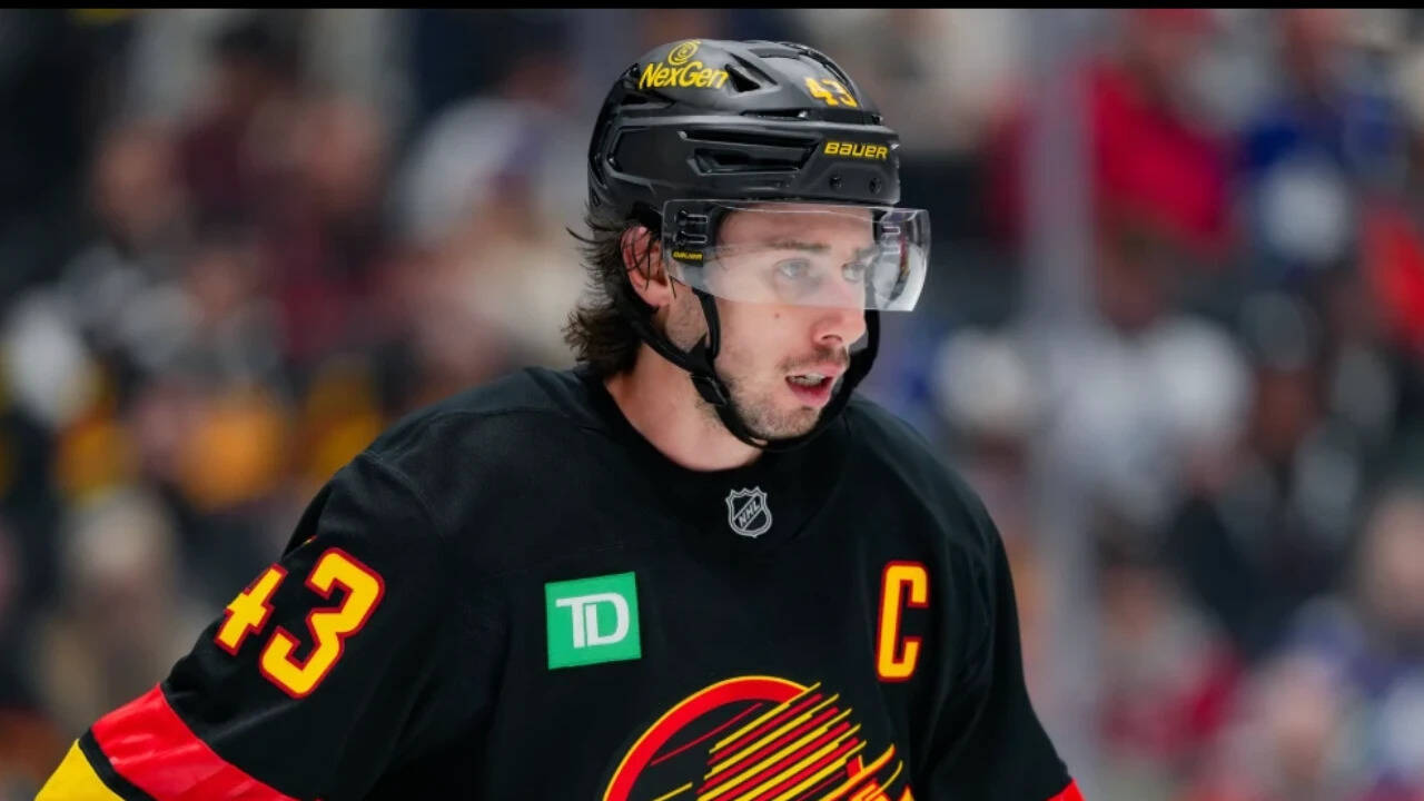 Devils season opener: Hughes calls ESPN injury joke 'weird' mid-game ...