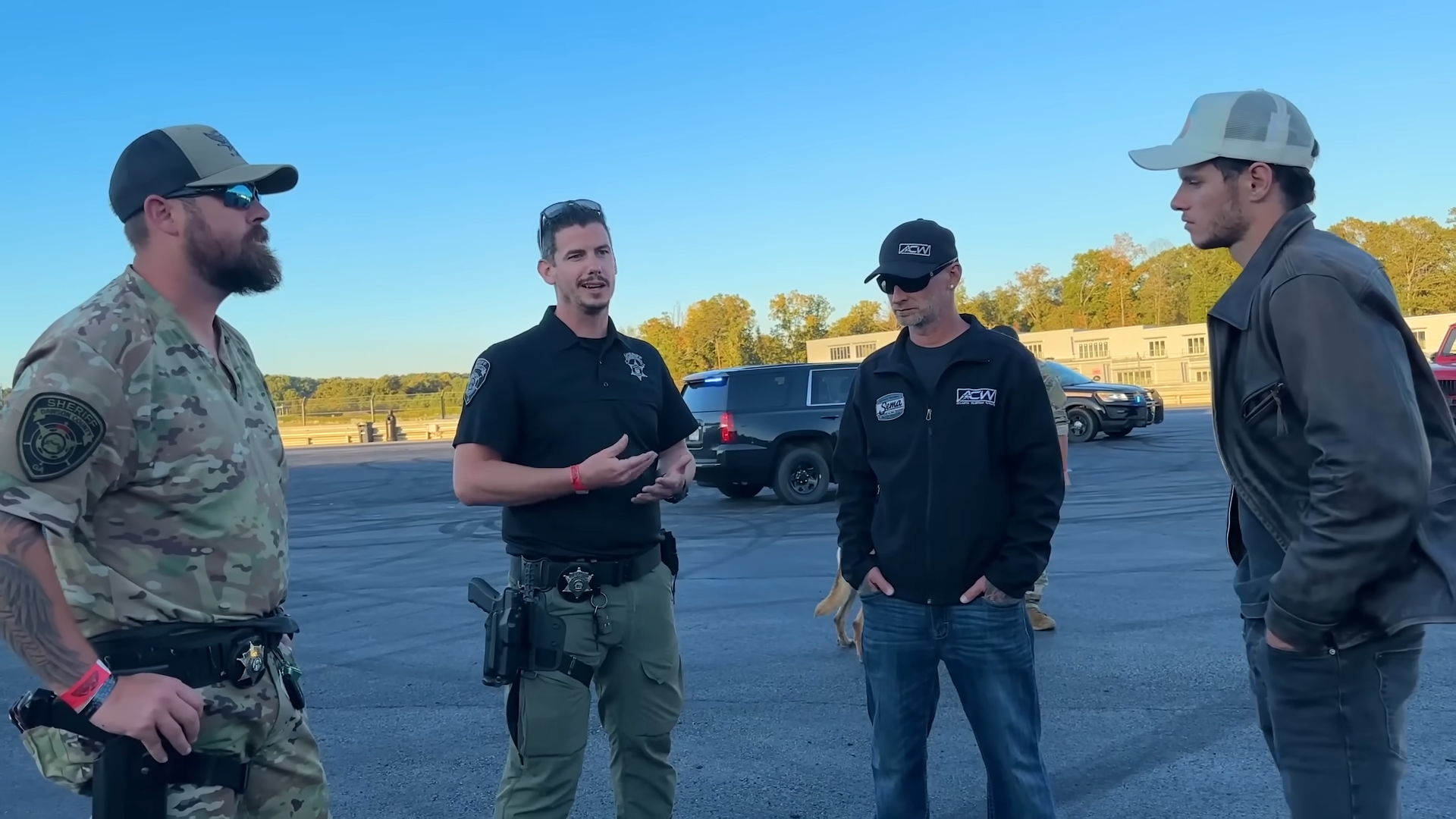 Sir, step out of the vehicle - police pulled us over on the way to the ...