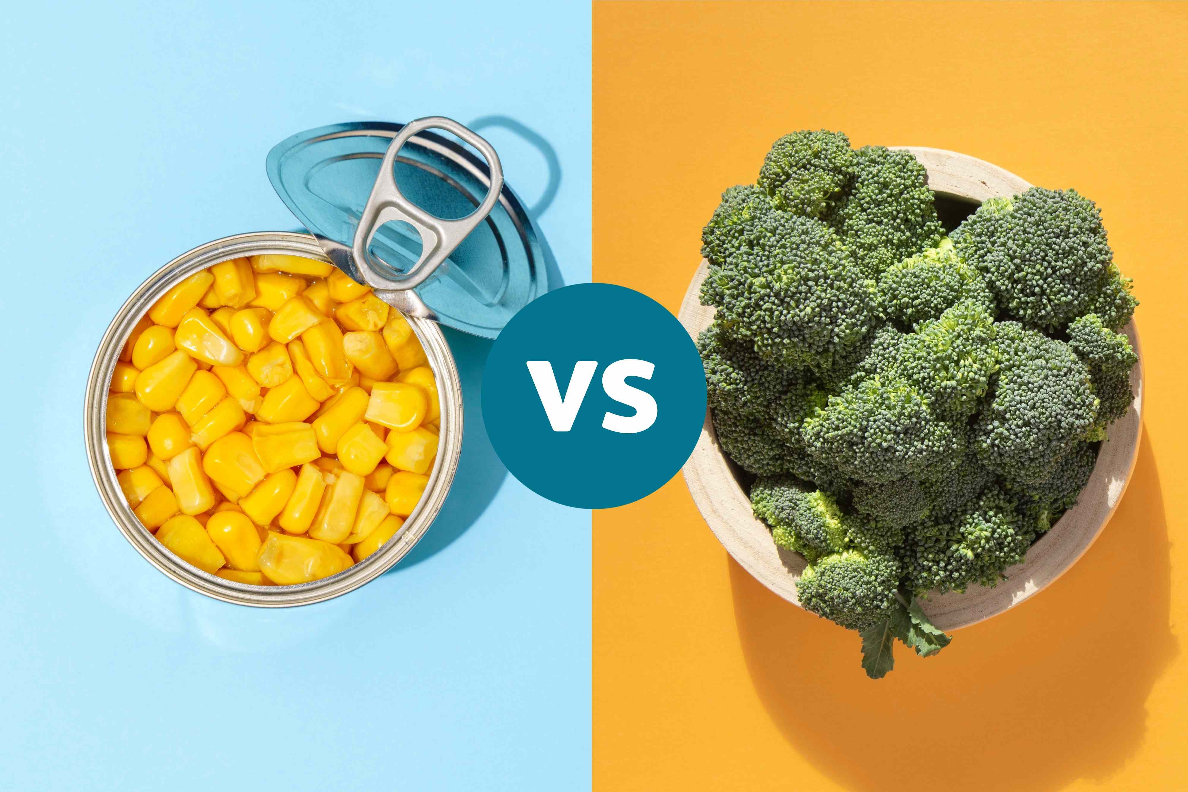 Corn vs. broccoli: How each food supports gut health