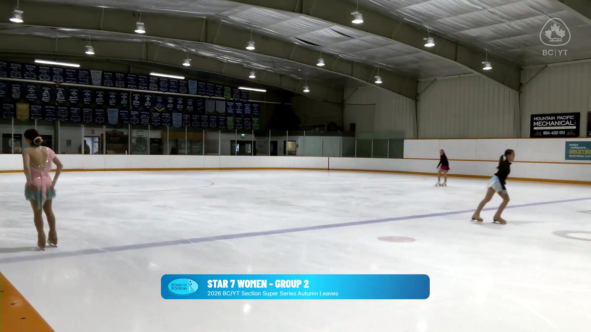 STAR 7 women short program - group 2 - 2026 BC/YT section super series ...