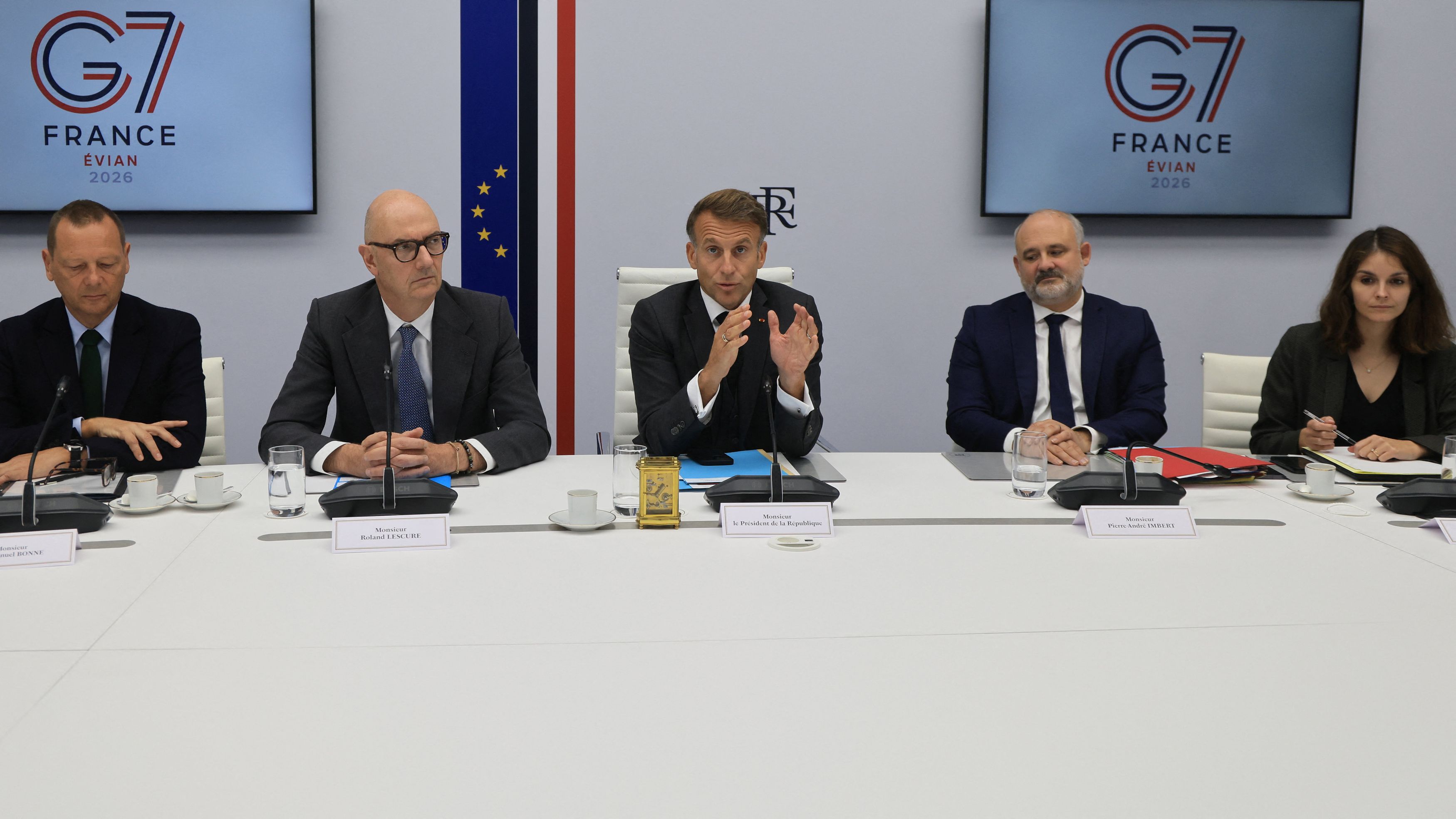 G-7 agrees to release oil reserves to counter fuel prices after US pressure