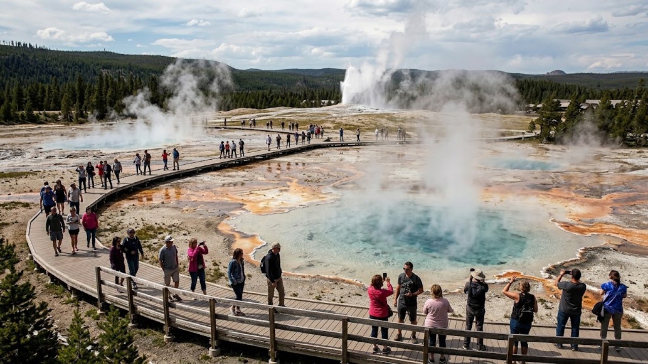Yellowstone records 77 quakes, new hydrothermal explosion