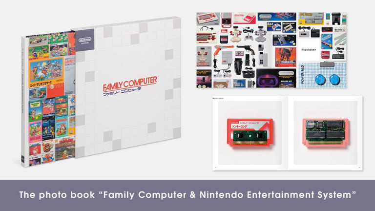 Family Computer & Nintendo Entertainment System photo book debuts