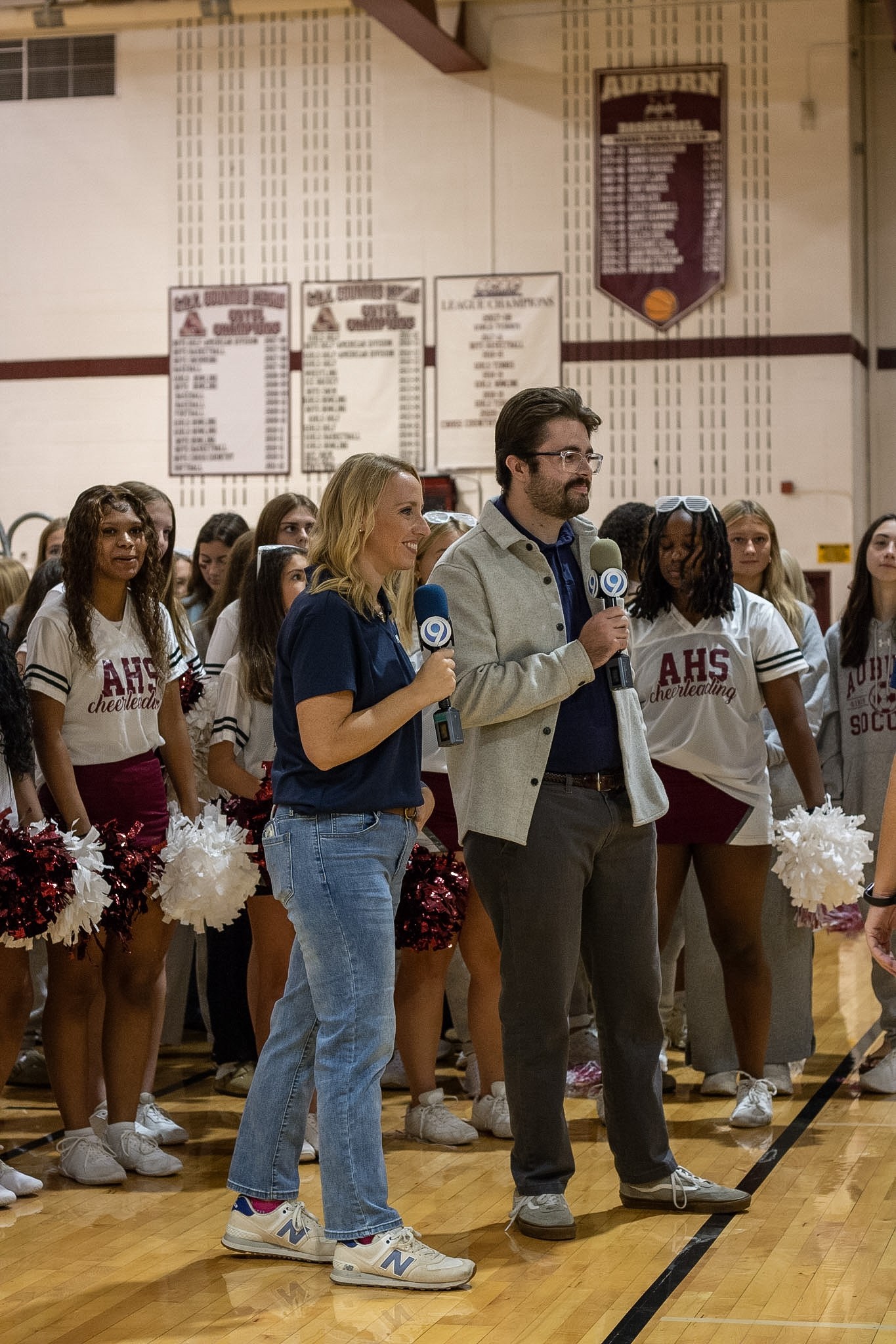 Friday morning lights: Auburn High School