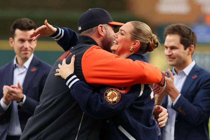 Kate Upton takes brutal MLB dig after crying during Justin Verlander's ...