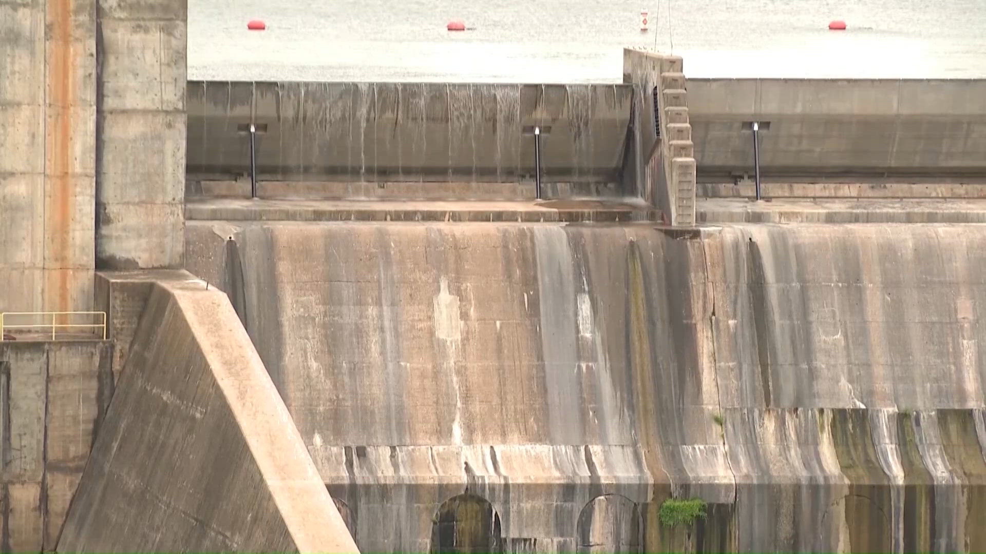Floodgate operations underway Friday at Starcke Dam