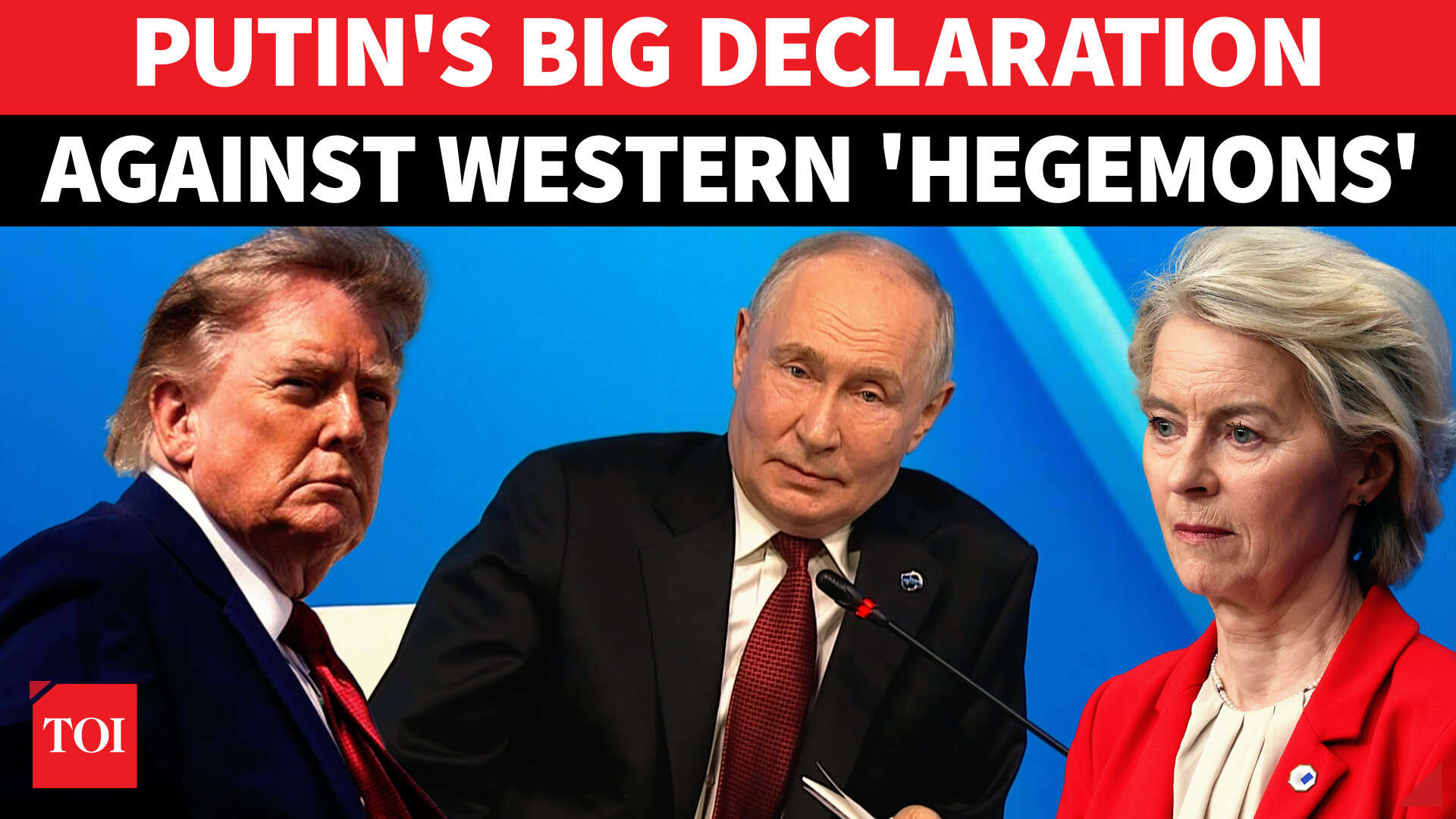 Your world order is collapsing: Putin’s chilling message to Western ...