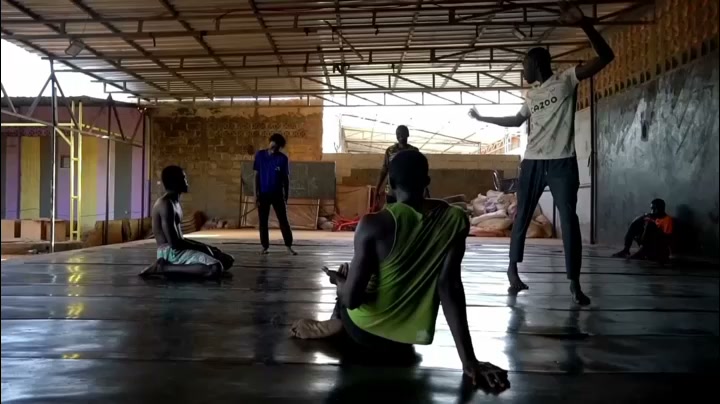 Burkina Faso deaf dancers use special technique to follow rhythm