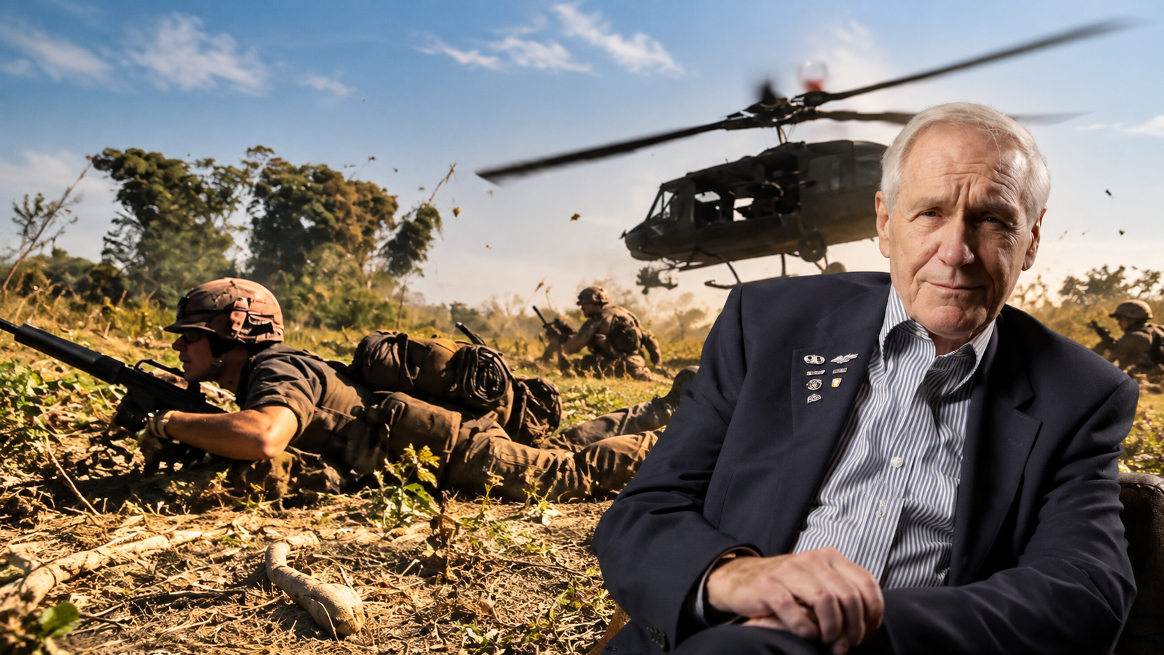 Company commander recalls being surrounded